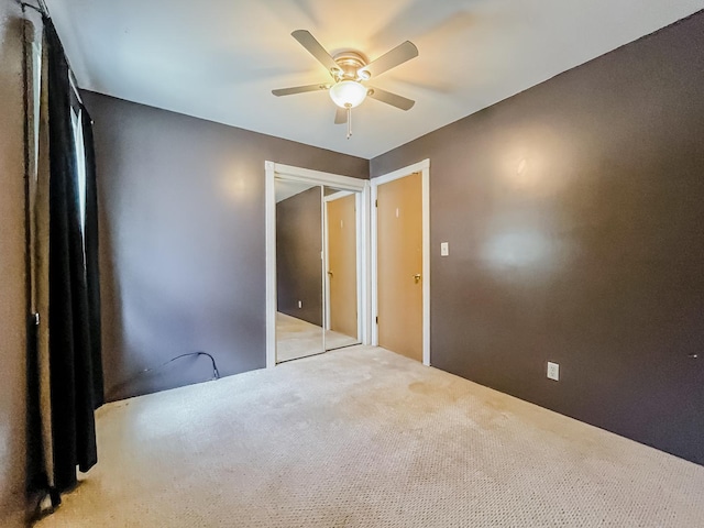378 E Union St, Seneca, IL 61360 - unfurnished bedroom with carpet and ceiling fan