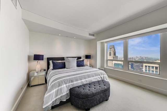 800 N Michigan Ave Unit 4801, Chicago, IL 60611 - bedroom with carpet floors, baseboards, and a city view