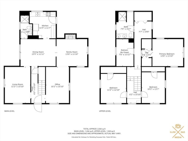 611 S Lynn St, Champaign, IL 61820 - floor plan / room layout