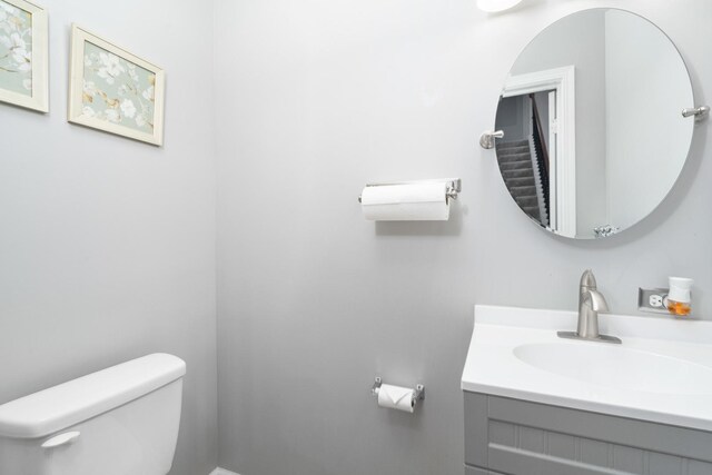 24723 W Champion Dr, Plainfield, IL 60585 - half bathroom with toilet and vanity