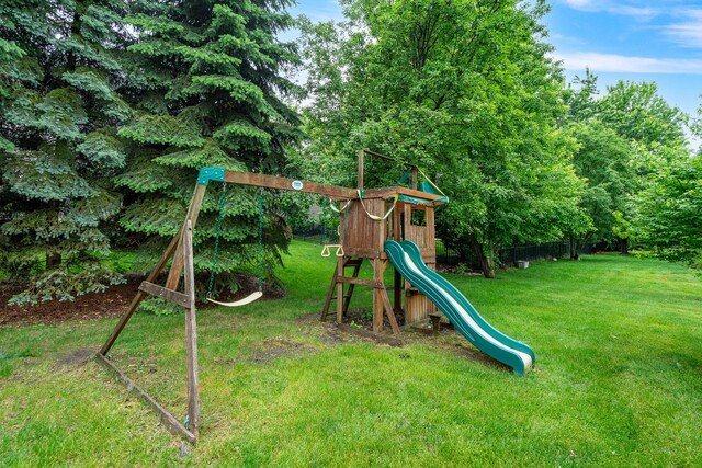 24723 W Champion Dr, Plainfield, IL 60585 - view of play area with a lawn