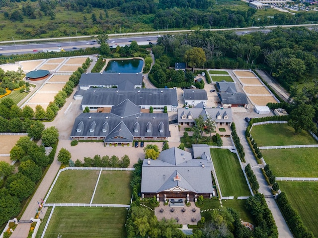 14240 W Forest Dr, Lake Forest, IL 60045 - aerial view of property and surrounding area