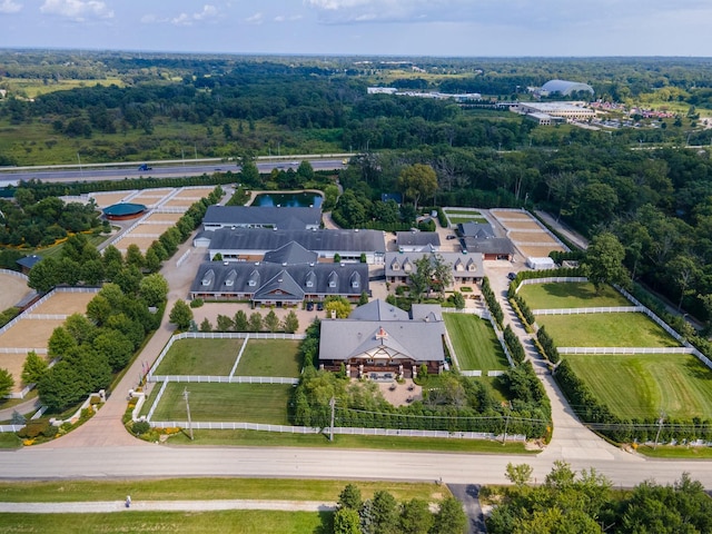 14240 W Forest Dr, Lake Forest, IL 60045 - bird's eye view
