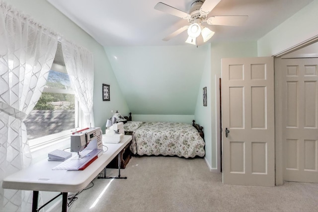 266 S Warrington Rd, Des Plaines, IL 60016 - carpeted bedroom with a ceiling fan
