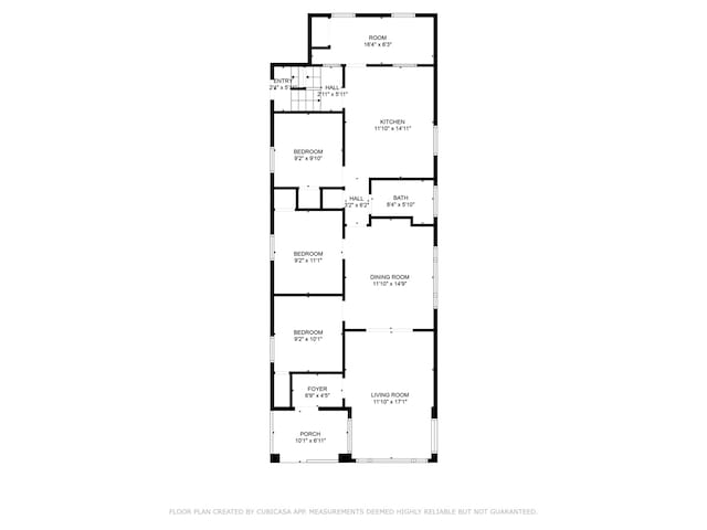 1508 N Massasoit Ave, Chicago, IL 60651 - floor plan / room layout
