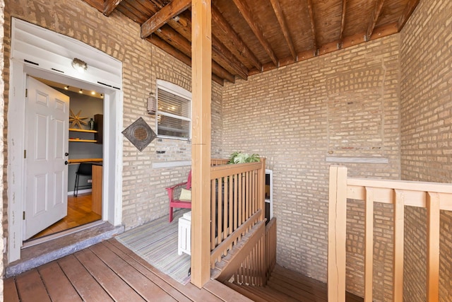 5054 N Troy St Unit 3, Chicago, IL 60625 - view of wooden porch