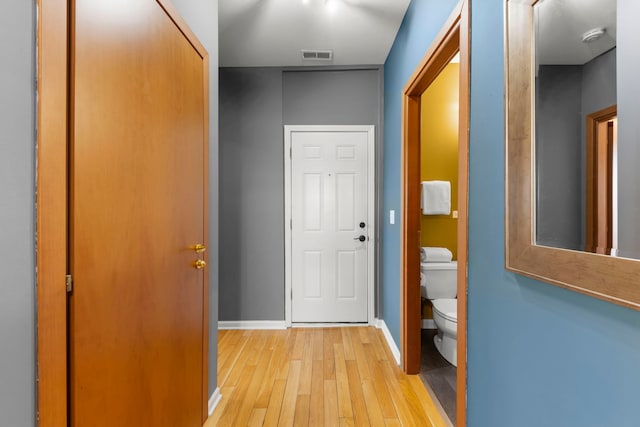 5054 N Troy St Unit 3, Chicago, IL 60625 - hall with light wood-type flooring and baseboards