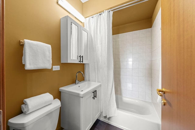5054 N Troy St Unit 3, Chicago, IL 60625 - bathroom with toilet, shower / bathtub combination with curtain, and vanity