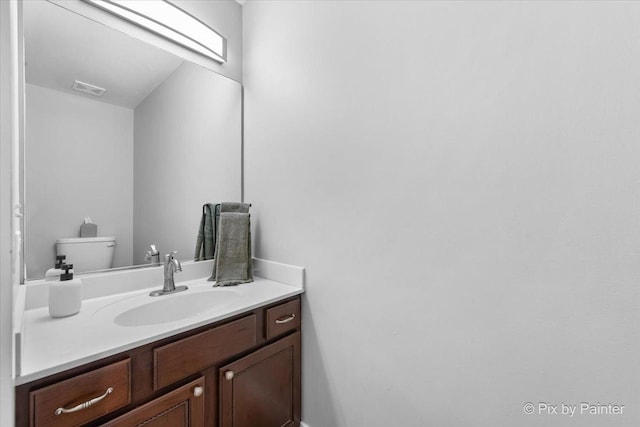 2552 Autumn Grove Ct, Aurora, IL 60504 - bathroom featuring vanity and toilet