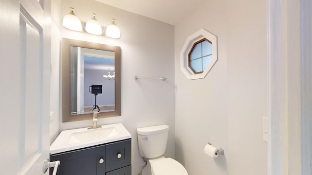 16158 Hillcrest Cir, Orland Park, IL 60467 - bathroom with vanity and toilet
