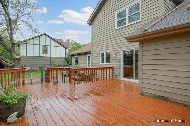 2755 Newport Dr, Naperville, IL 60565 - view of deck