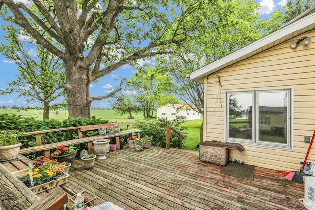 2385 County Road 1550, Saint Joseph, IL 61873 - view of wooden terrace