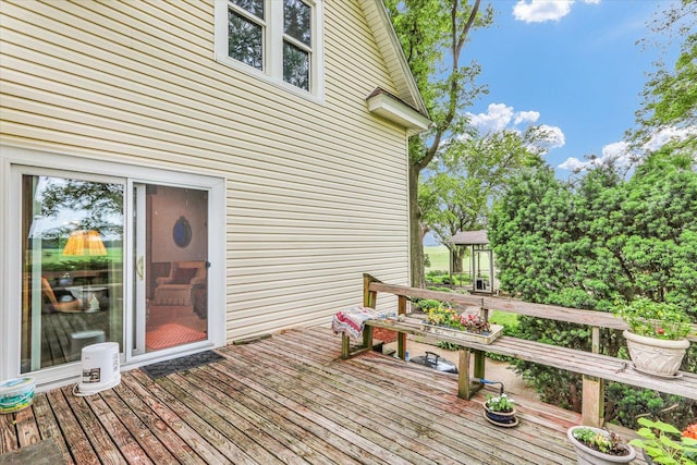 2385 County Road 1550, Saint Joseph, IL 61873 - view of wooden deck