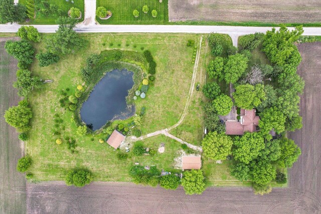 2385 County Road 1550, Saint Joseph, IL 61873 - drone / aerial view of a nearby body of water