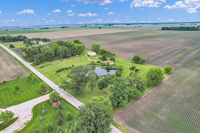 2385 County Road 1550, Saint Joseph, IL 61873 - overview of rural landscape with rows of crops