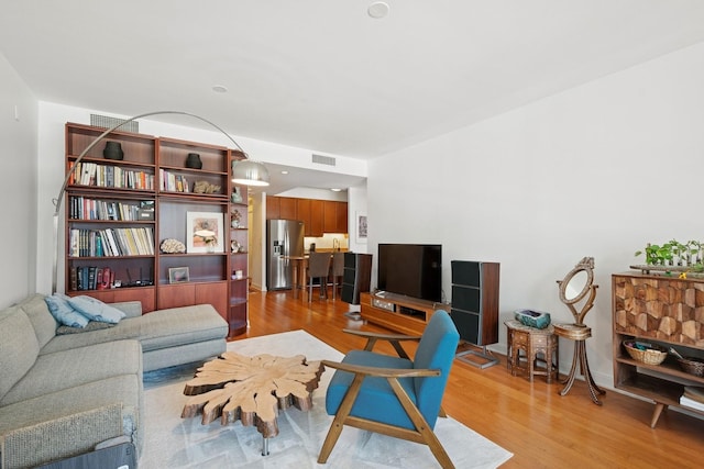 130 N Garland Ct Unit 2406, Chicago, IL 60602 - living area with light wood finished floors
