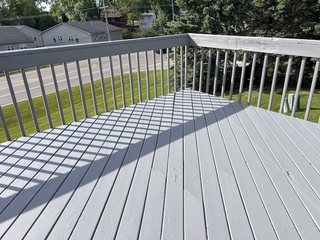 900 Windstone Ct, Lake In The Hills, IL 60156 - deck featuring a yard and view of scattered trees