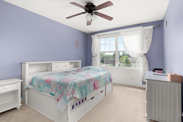 25516 W Gateway Cir, Plainfield, IL 60585 - carpeted bedroom with a ceiling fan