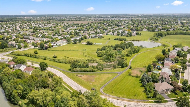 25516 W Gateway Cir, Plainfield, IL 60585 - aerial view of a nearby body of water
