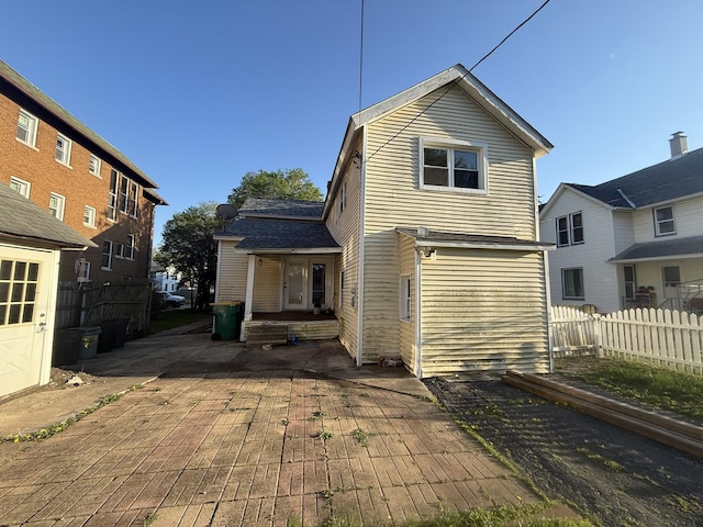 705 Campbell St, Joliet, IL 60435 - back of property featuring a patio area