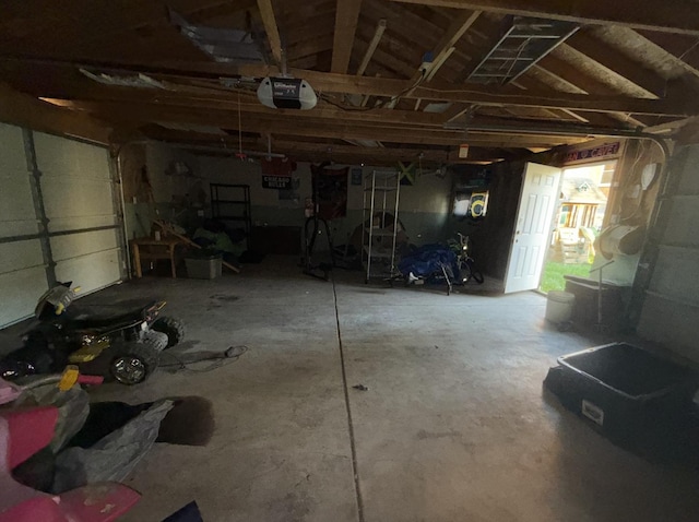 705 Campbell St, Joliet, IL 60435 - garage with a garage door opener