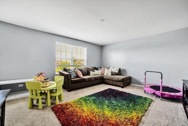 1651 Glenbrooke Ln, New Lenox, IL 60451 - carpeted living area with baseboards