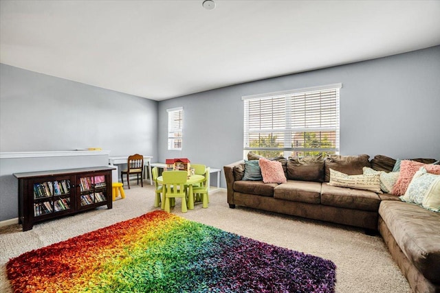 1651 Glenbrooke Ln, New Lenox, IL 60451 - living room featuring carpet flooring