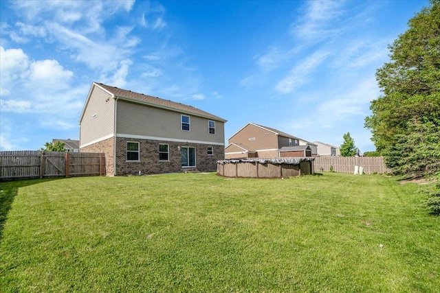 1651 Glenbrooke Ln, New Lenox, IL 60451 - back of property with brick siding