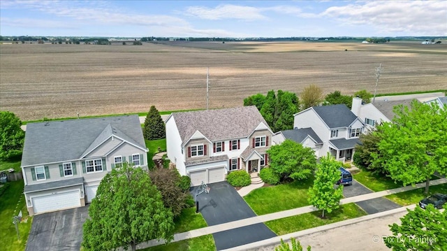 195 E Clover Ave, Cortland, IL 60112 - aerial view of sparsely populated area with nearby suburban area
