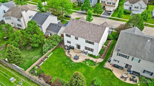 195 E Clover Ave, Cortland, IL 60112 - aerial perspective of suburban area