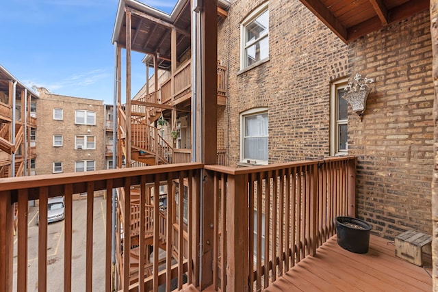 405 S Harvey Ave Unit 2A, Oak Park, IL 60302 - view of deck