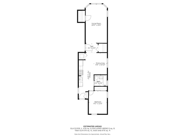 405 S Harvey Ave Unit 2A, Oak Park, IL 60302 - room layout
