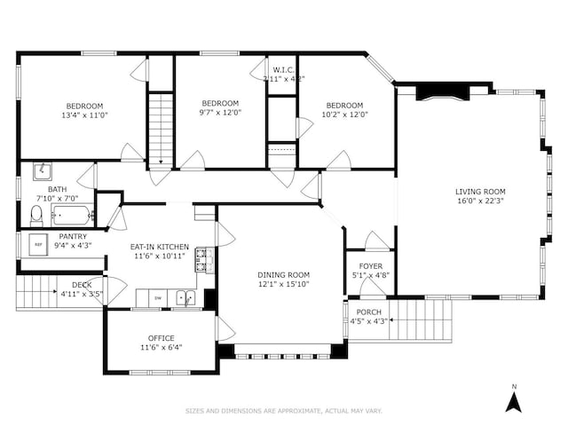 3622 N Avers Ave, Chicago, IL 60618 - floor plan / room layout