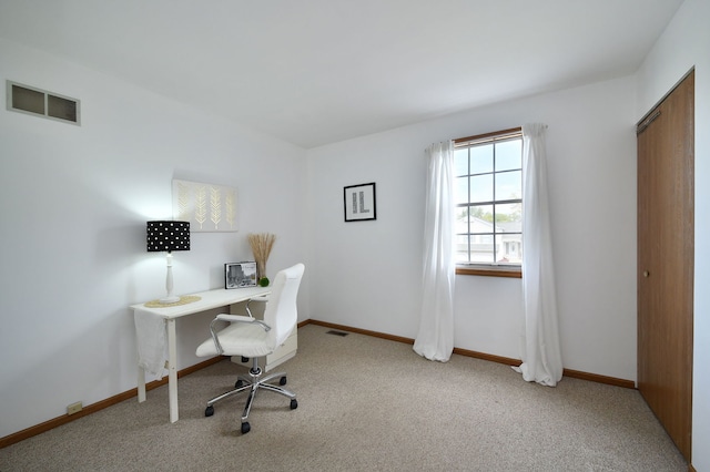 1068 Big Eagle Trl, Carol Stream, IL 60188 - home office with carpet and baseboards