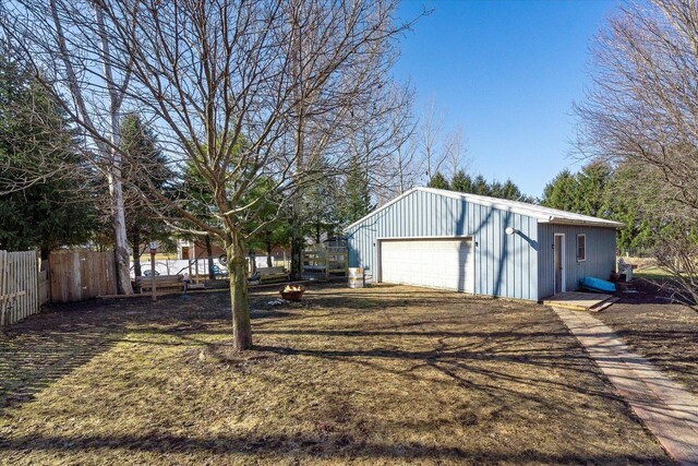 4461 N Il State Route 23, Leland, IL 60531 - view of detached garage