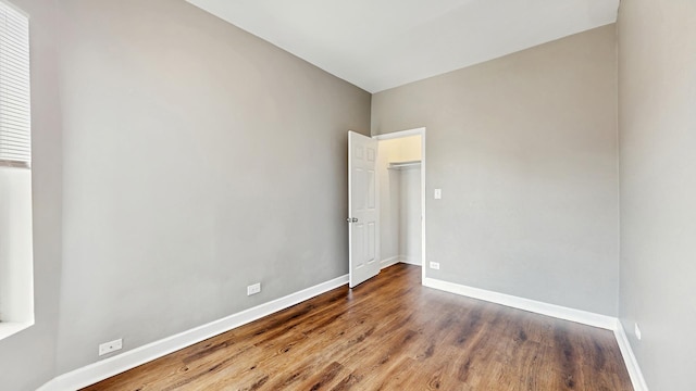 6347 S Drexel Ave, Chicago, IL 60637 - spare room with wood finished floors and baseboards