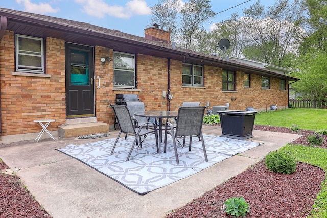 1320 Adeline Ct, Aurora, IL 60505 - view of patio featuring entry steps and cooling unit