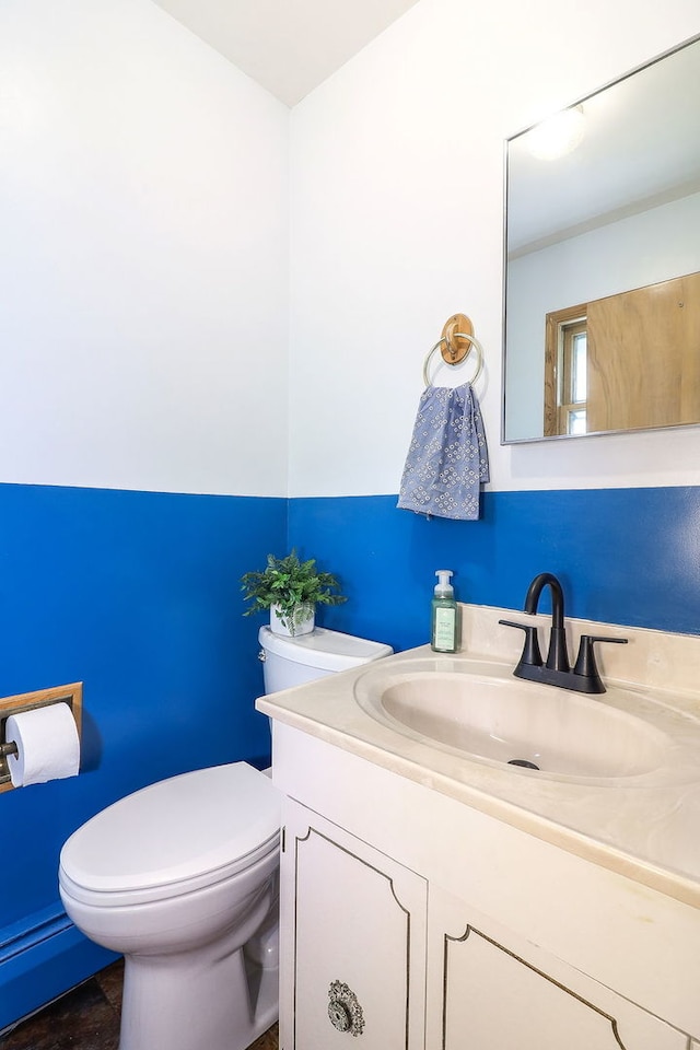 1320 Adeline Ct, Aurora, IL 60505 - bathroom featuring vanity and toilet
