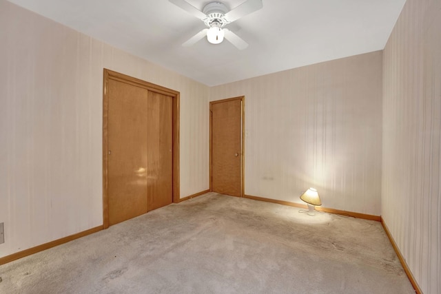 5548 S Kedvale Ave, Chicago, IL 60629 - unfurnished room featuring carpet flooring, ceiling fan, and baseboards