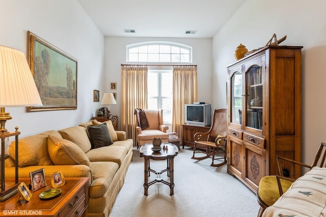 645 Concord Way Unit 645, Prospect Heights, IL 60070 - living area featuring light carpet