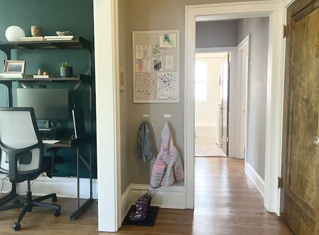 208 N Oak Park Ave Unit 3Jj, Oak Park, IL 60302 - office featuring wood finished floors