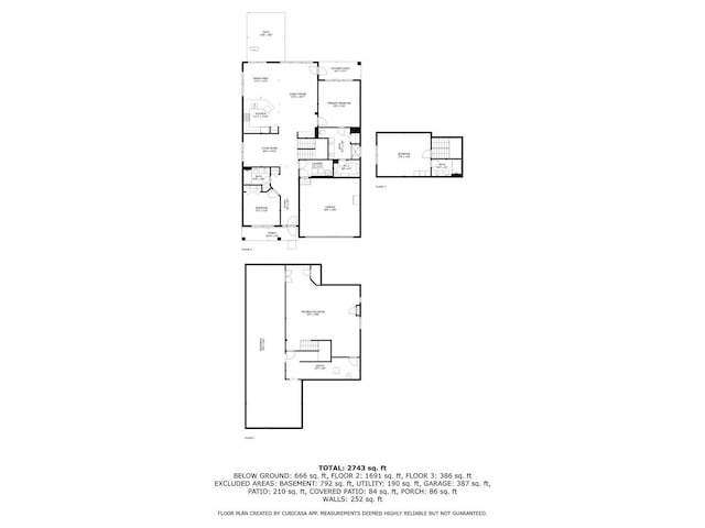 825 Colchester Dr, Oswego, IL 60543 - floor plan / room layout