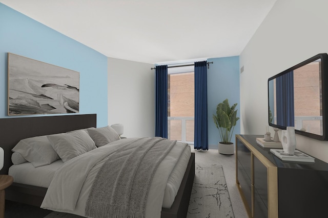 222 N Columbus Dr Unit 2408, Chicago, IL 60601 - bedroom with multiple windows and carpet flooring