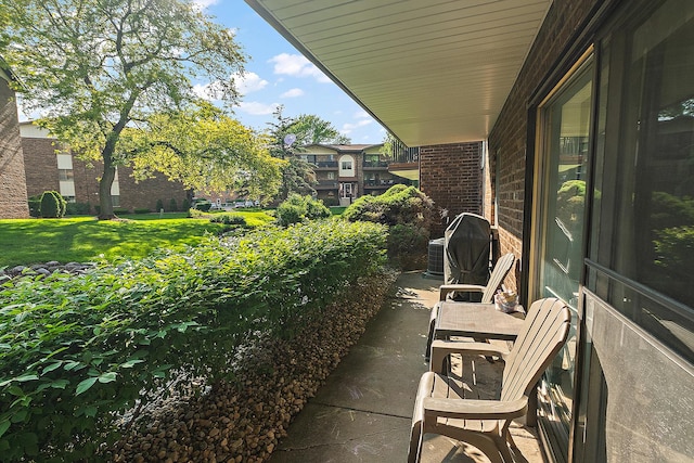 5235 James Ln Unit 1202, Crestwood, IL 60418 - view of patio with area for grilling