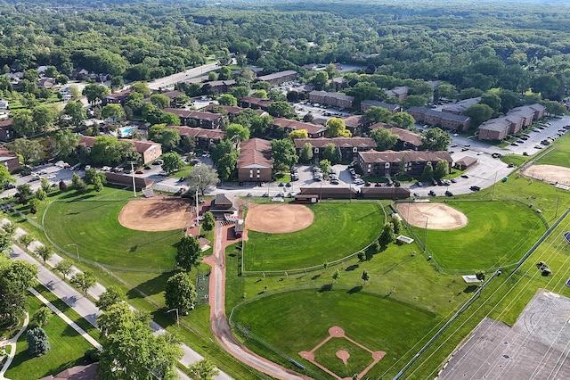 5235 James Ln Unit 1202, Crestwood, IL 60418 - aerial view of residential area
