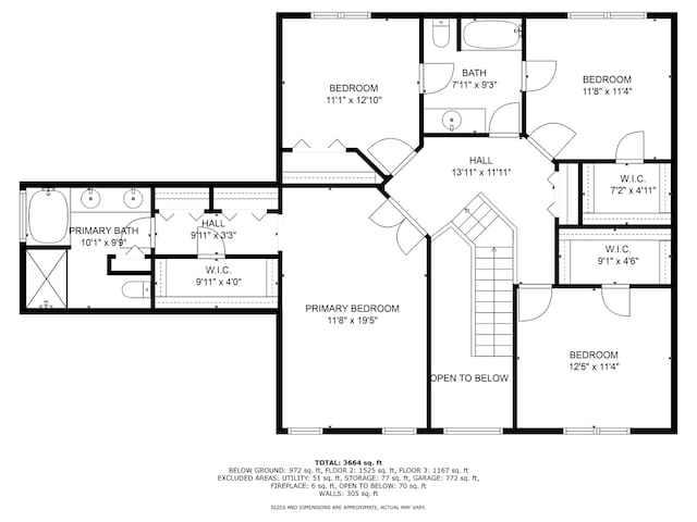 605 Birch Ln, Fox River Grove, IL 60021 - home floor plan