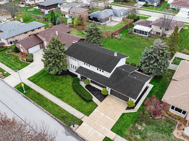 7723 W 157th St, Orland Park, IL 60462 - aerial perspective of suburban area