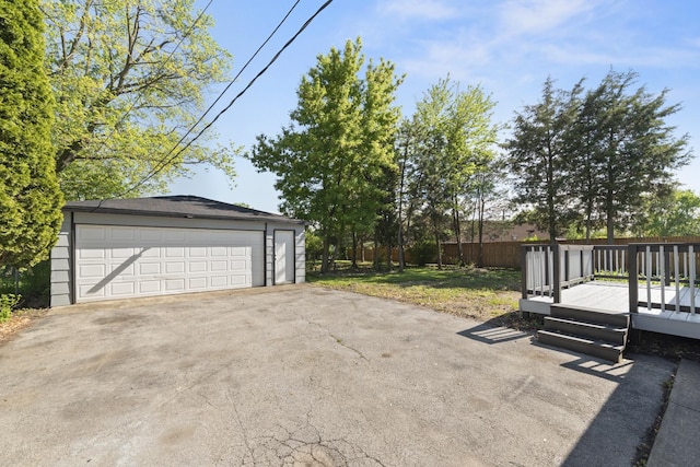 15603 Park Ln, South Holland, IL 60473 - view of detached garage
