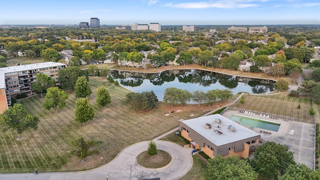 101 Bar Harbour Rd Unit 6E, Schaumburg, IL 60193 - drone / aerial view of a nearby body of water