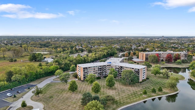 101 Bar Harbour Rd Unit 6E, Schaumburg, IL 60193 - bird's eye view of a nearby body of water and apartment complex / building